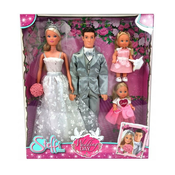 Steffi and Kevin wedding day doll set