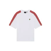 Lyle & Scott Majica rjava / bela