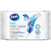 FRESH Toalet papir Premium, Vlažni, 60/1