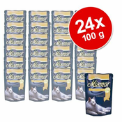 MIAMOR HRANA ZA MAČKE FINE FILLETS, 24 X 100 G TUNA IN LIGNJI