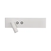 LED zidno spot svetlo RESORT LED/10W/230V + LED/3W, belo, levo