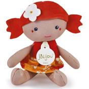 Doudou Jolijou lutka Lola 16 cm rdeča