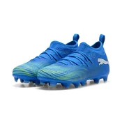 PUMA FUTURE 9 MATCH FG/AG Football Boots Youth, Shop, Ultra Blue/White/Luminous Blue, 38.5