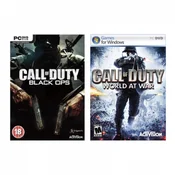 PC Call of Duty Black Ops + World at War Akciona