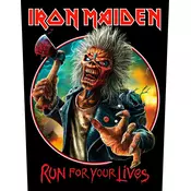 Iron Maiden Run For Your Lives Našitek za šivanje