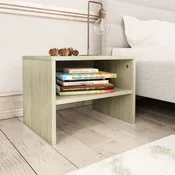 shumee vidaXL Nočna omarica sonoma hrast 40 x 30 x 30 cm iverna plošča