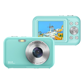 INF Digitalni fotoaparat 1080P 44MP 16 x zoom 2,4-palčni zaslon Blue, (21369930)