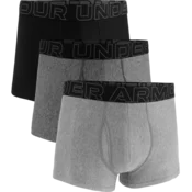 Under Armour M UA Perf Tech 3in Oprijete boksarice 3 Piece 825227 Siva