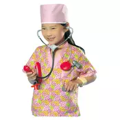 Obleka medicinske sestre z dodatki, 46 cm
