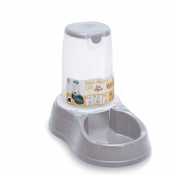 Posuda za hranu za kucne ljubimce Break 3.5l siva Stefanplast