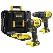shumee STANLEY V20 KOMPLET SFMCK461D2S (SFMCD715 + SFMCF810B) 2x2.0Ah VREČKA