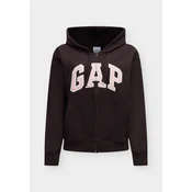 GAP Jopa na zadrgo HERITAGE temno rjava/staro roza/bela