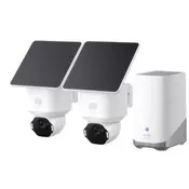 Eufy solarna kamera SoloCam E42 x 2 + HomeBase 3, E8173321