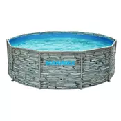 Marimex Florida bazen, 3,05 × 0,91 m, brez filtriranja, motiv kamnov (10340245)