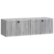TV ormar za zid Siva sonoma 98 x 31 x 30 cm Konstruirano drvo