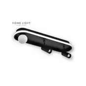 VESTA 479 PLAFONSKA SVETILJKA 18W+2*5W+3W 3000K CRNA