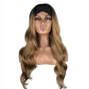 Korbi Blond Dolga Valovita lasulja s Trakom Korbi W85