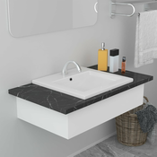 Ugradbeni umivaonik 42 x 39 x 18 cm keramicki bijeli