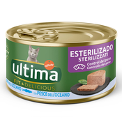 Ultima Fit & Delicious Sterilised 24 x 85 g - Morske ribe