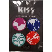 Kiss 4 x Mini Icons Našitek za šivanje 40 x 40 mm