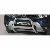 Misutonida Bull Bar O63mm inox srebrni za Dacia Duster 2018 s EU certifikatom