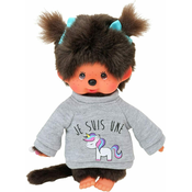 Moncic punčka v puloverju s samorogom 20 cm