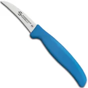 shumee SUPRA COLORE HACCP ukrivljeni nož za zelenjavo 70/190 mm - moder