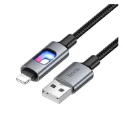 iPhone 5 / iPod touch 5 / 5S HOCO U144 USB na Lightning kabel, 120 cm, CRNI