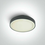 PLAFONJERA LED 1×E27/18W/PLC/230V IP65 ANTRACIT