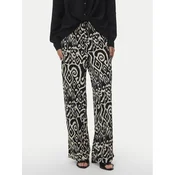 Vero Moda Hlače iz tkanine Friga 10339389 Bež Wide Leg