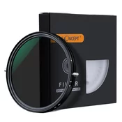K&F Concept 58MM Nano-X CPL + variabilni/spreminjevalni NDX ND2 ~ ND32, vodoodporen, proti praskam, z zeleno prevleko, z/iz črnega križa