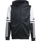 ADIDAS PERFORMANCE Športna jopa na zadrgo SQ25 črna/off-bela