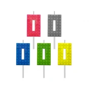 Godan Rojstnodnevna sveča Lego - 0