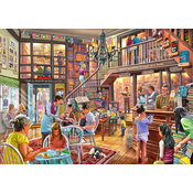 BlueBird - Puzzle Steve Crisp: Knjigarna Tearoom 1000 - 1 000 kosov