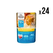 Frendi Vlažna hrana za macke junior, Piletina, 100g, 24 komada