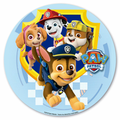 Dekora Jedilni papir - Paw Patrol svetlo-modri20 cm