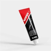 Kores Tempera barva v tubi, 12 ml, črna