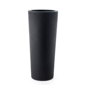 Cvetlični lonec Slim 110 cm antracit barva (Schio Cono) - Antracit - 101 do 150 cm - Umetna masa - 31 do 50 cm
