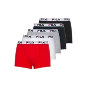 FILA Boksarice pegasto siva/rdeča/črna/bela
