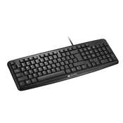 CANYON Tastatura KB-1 US(EN) USB 1.5m crna