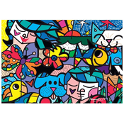 BlueBird - Puzzle Britto - Britto Garden - 1 000 kosov