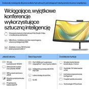 shumee HP 534pm 34-palčni profesionalni konferenčni monitor WQHD z USB-C