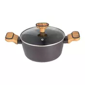 Bergner BERGNER BG-56036 VEČPLASTENI LONEC NA OGLJE 20 cm S POKROVOM