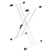 Gravity KSX 2 W Zložljivo stojalo za klaviaturo White (Kot novo)