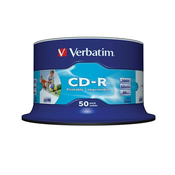 CD-R Verbatim PRINTABLE, 50/1