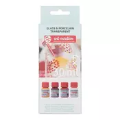 Barve za steklo in porcelan Talens Art Creation/set 4 x 30 ml ()