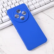 Silikonska maska za Xiaomi Redmi 14C i Redmi A4 Pro Camera, Tamnoplava