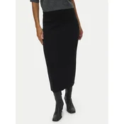 Vero Moda Ravno krilo Brisa 10334684 Črna Slim Fit