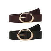 Trendyol ženski set pojas Twoss21Ke0054, crna-bordo / više boja