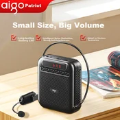 Aiguozhe Bluetooth zvucnik sa mikrofonom A151, TF, USB, Crni